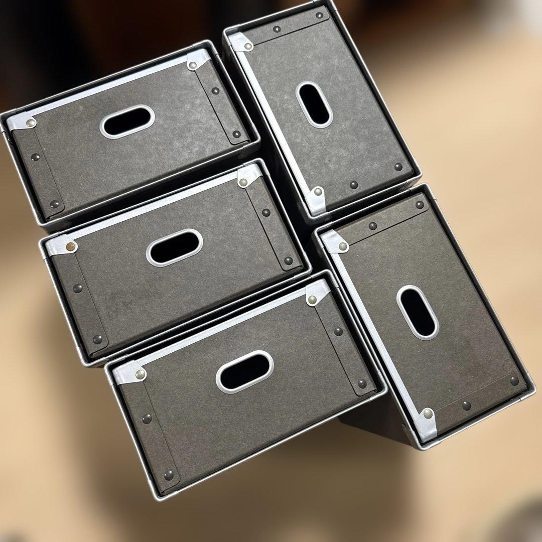 無印良品　硬質パルプボックス　廃盤　レア 5個セット　送料込み