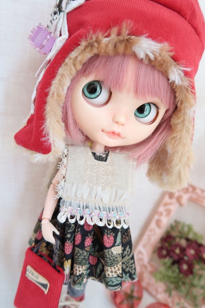 ドール服　240 ＊帽子×コートetc＊　８点セット　ブライスアウトフィット