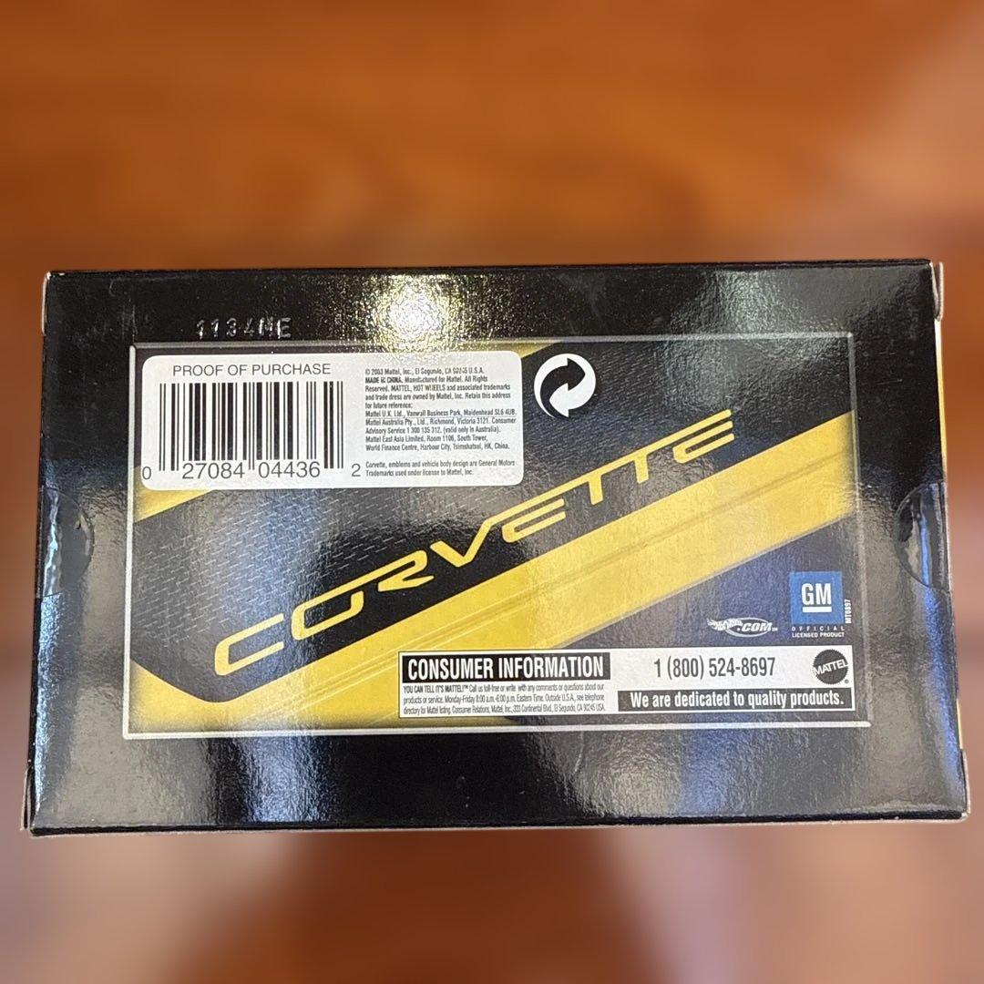ミニカー No247. HOTWHEELS 2004 CORVETTE C6 2-CAR