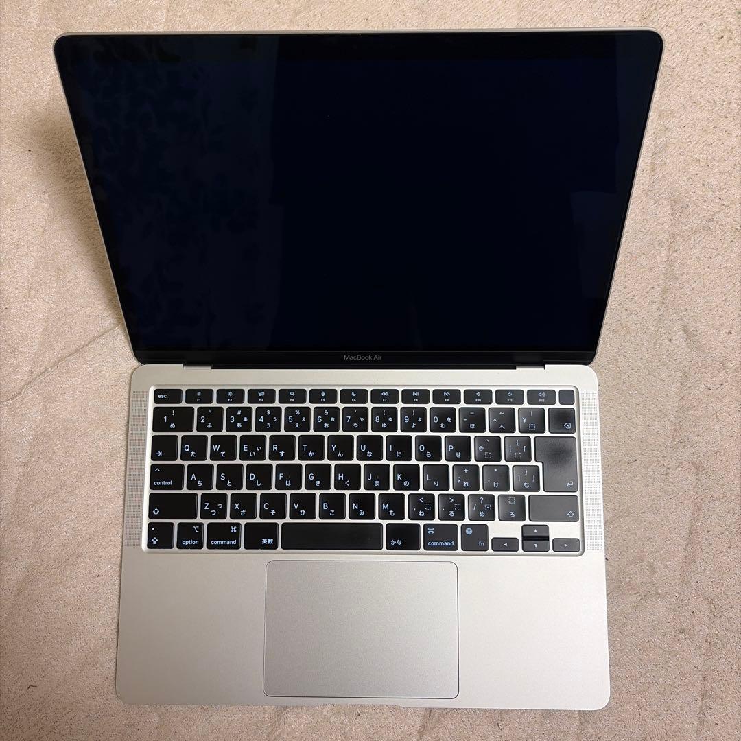 【ジャンク品】MacBook M1 13インチ シルバー/起動OK・画面表示不良
