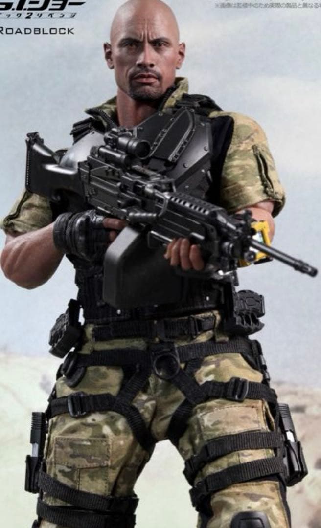 ホットトイズ　Ｇ.Ｉ.ジョー バック２リベンジ１／６ロードブロック