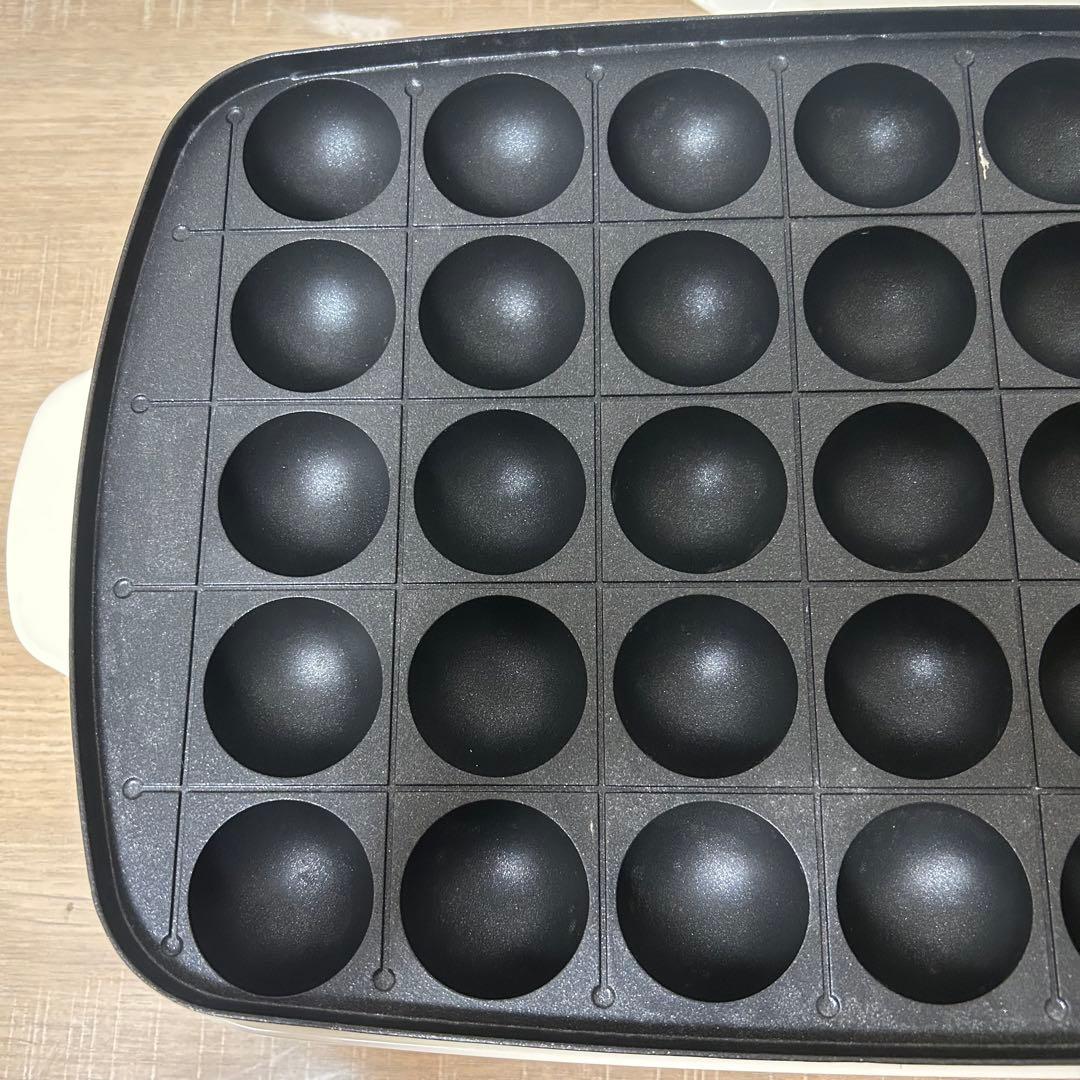 ★良品★ BRUNO BOE026 ホットプレート グランデ ホワイト 仕切り鍋