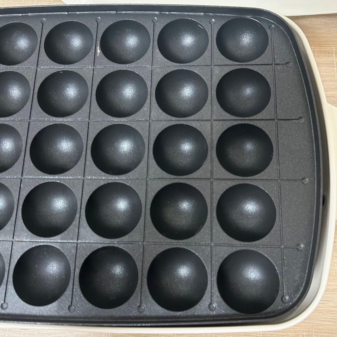 ★良品★ BRUNO BOE026 ホットプレート グランデ ホワイト 仕切り鍋