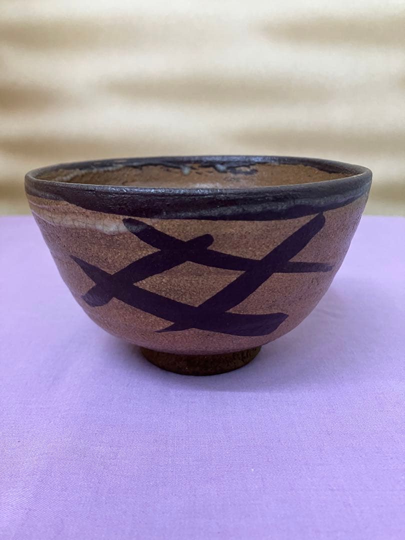 黒楽茶碗、絵唐津碗、青磁花入