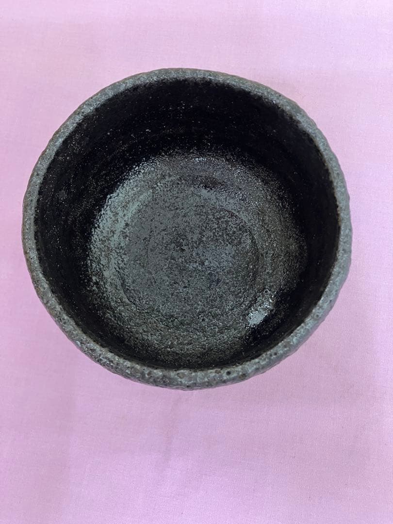 黒楽茶碗、絵唐津碗、青磁花入