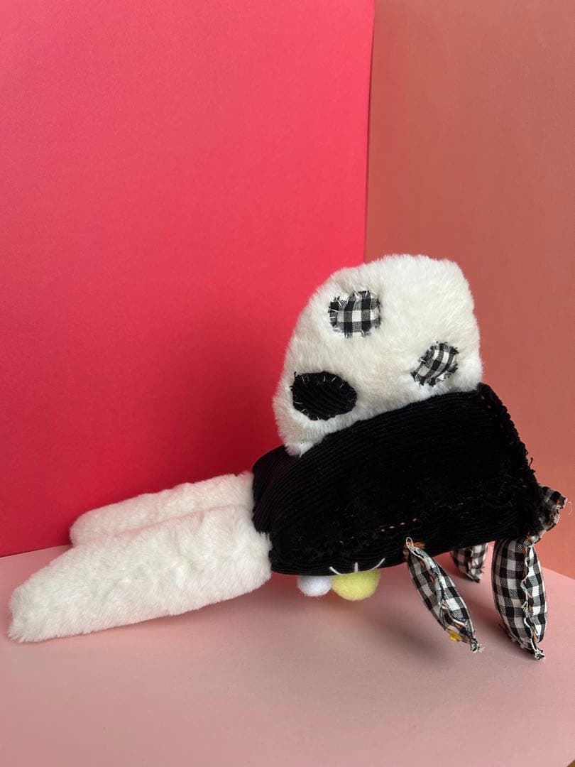 うさぎのぬいぐるみ ハンドメイド1点もの 観賞用 森に住む子どものうさぎ