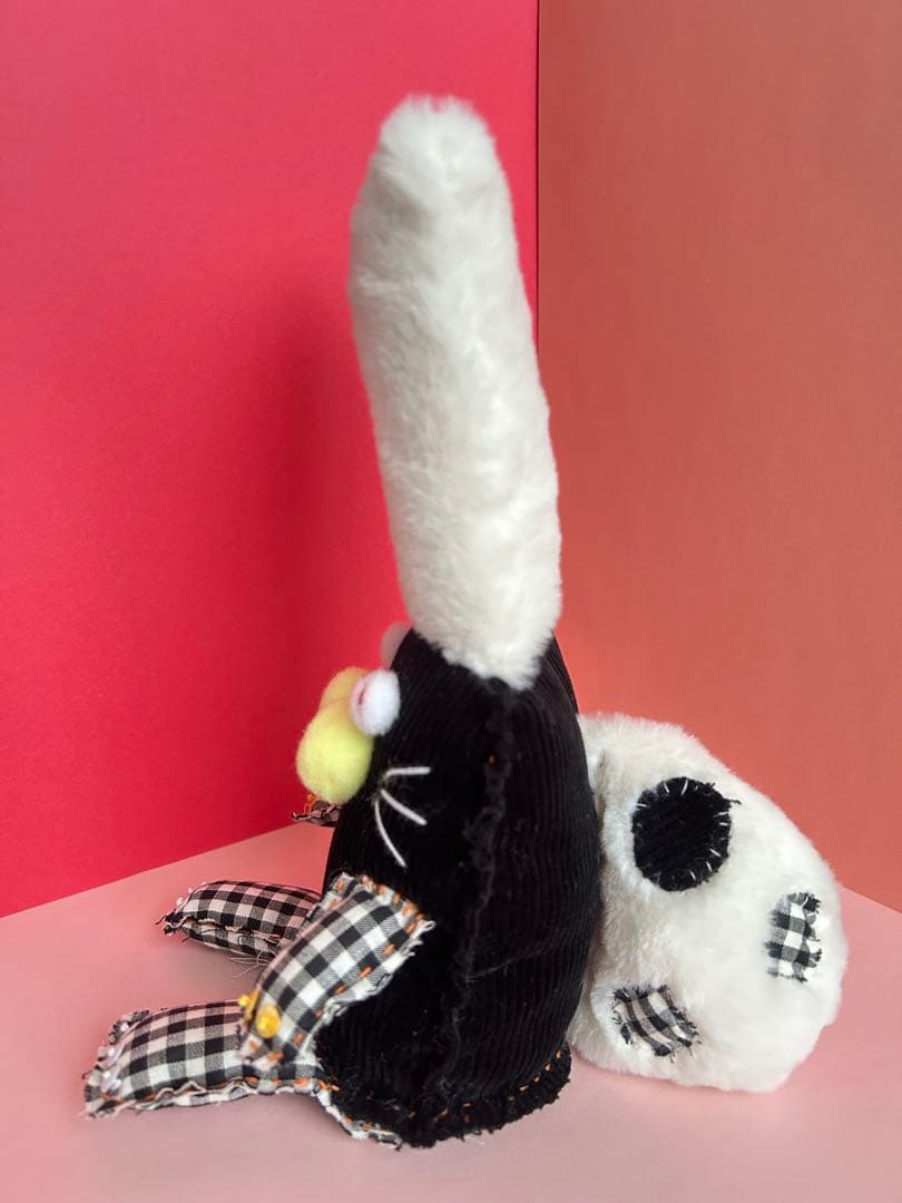 うさぎのぬいぐるみ ハンドメイド1点もの 観賞用 森に住む子どものうさぎ
