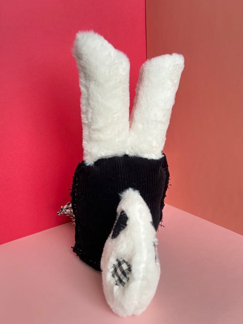 うさぎのぬいぐるみ ハンドメイド1点もの 観賞用 森に住む子どものうさぎ