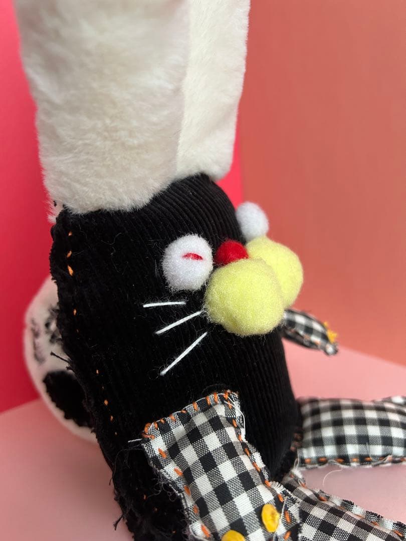 うさぎのぬいぐるみ ハンドメイド1点もの 観賞用 森に住む子どものうさぎ