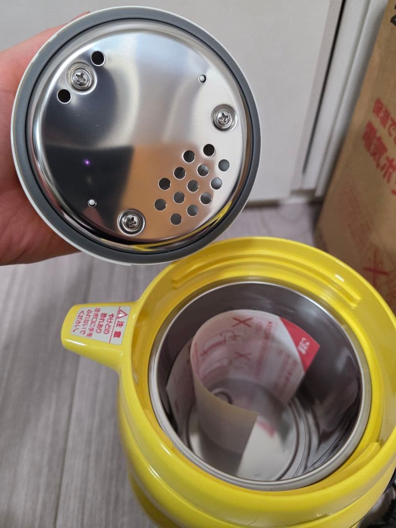 【新品　未使用】チキンラーメン　ひよこちゃん電気ポット