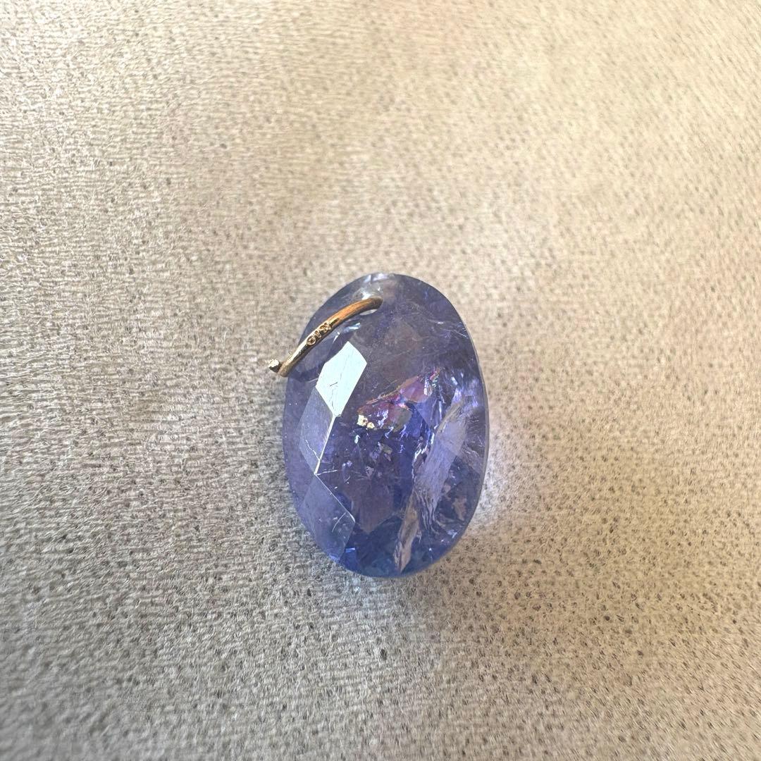 タンザナイト　ペンダントトップ　チャーム