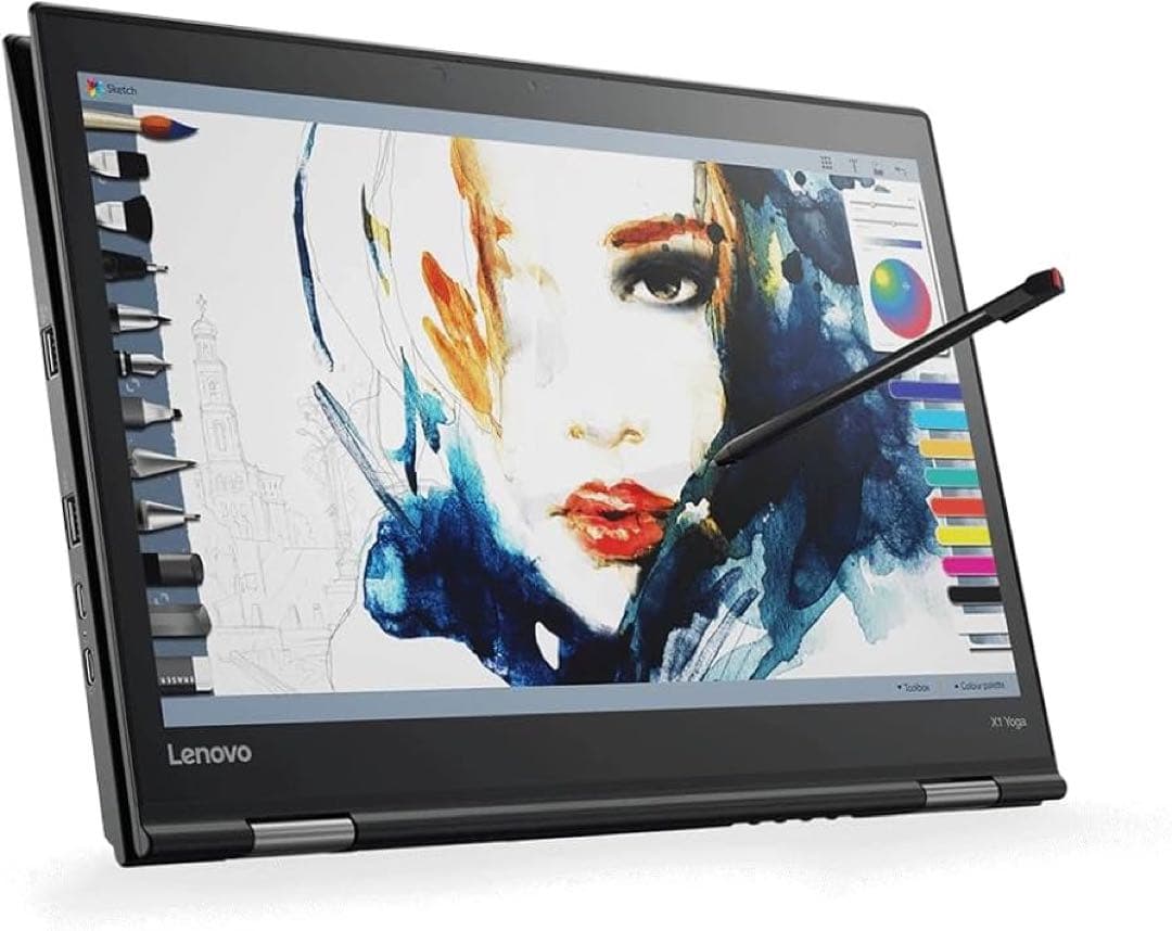 【美品】Lenovo X1 Yoga 2nd タブレットPC/ペン付き/2in1