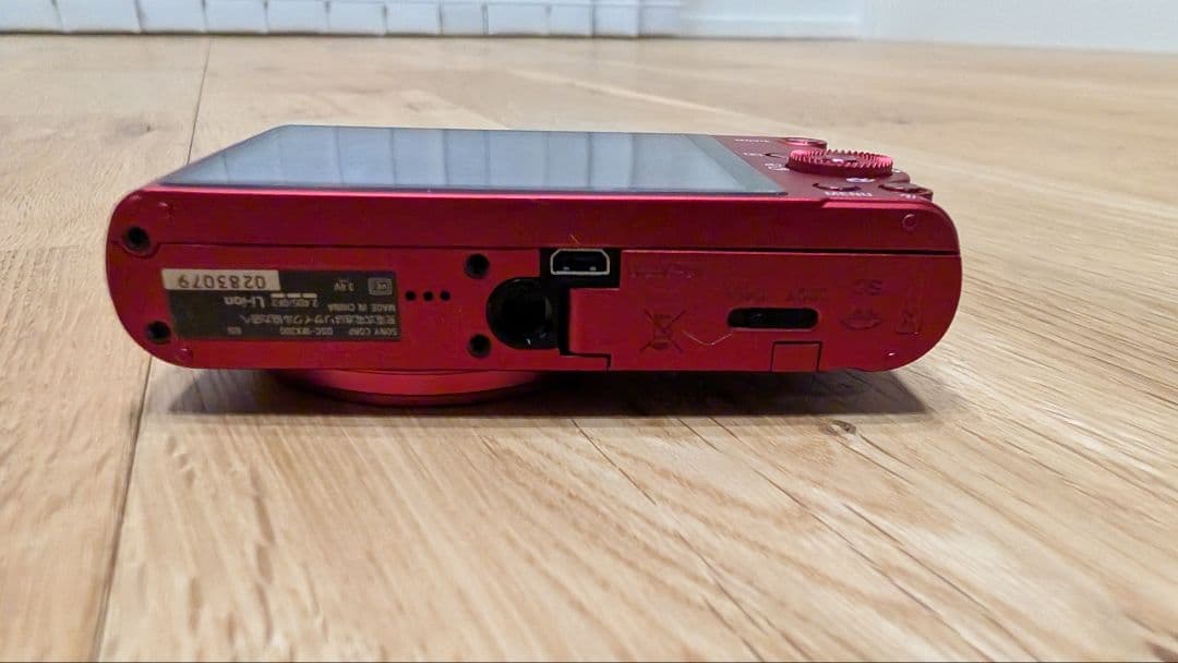 Sony Cyber-shot DSC-WX300 赤 デジカメ専用カバー付き