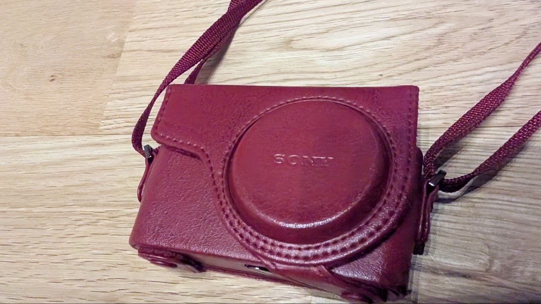 Sony Cyber-shot DSC-WX300 赤 デジカメ専用カバー付き