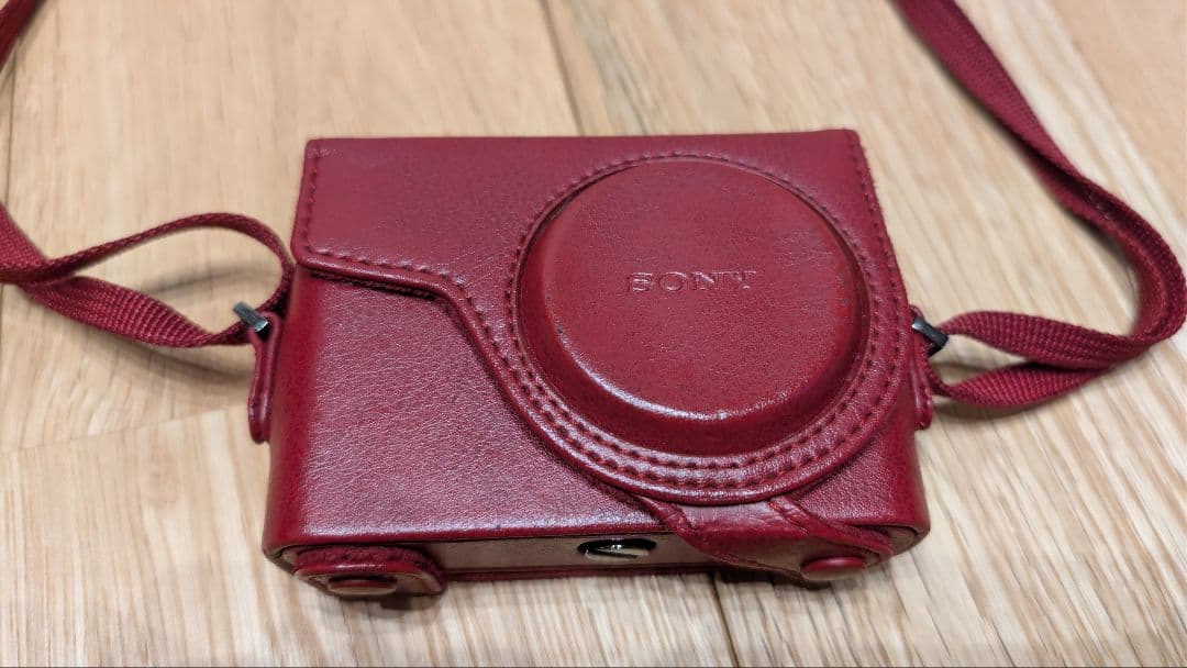 Sony Cyber-shot DSC-WX300 赤 デジカメ専用カバー付き