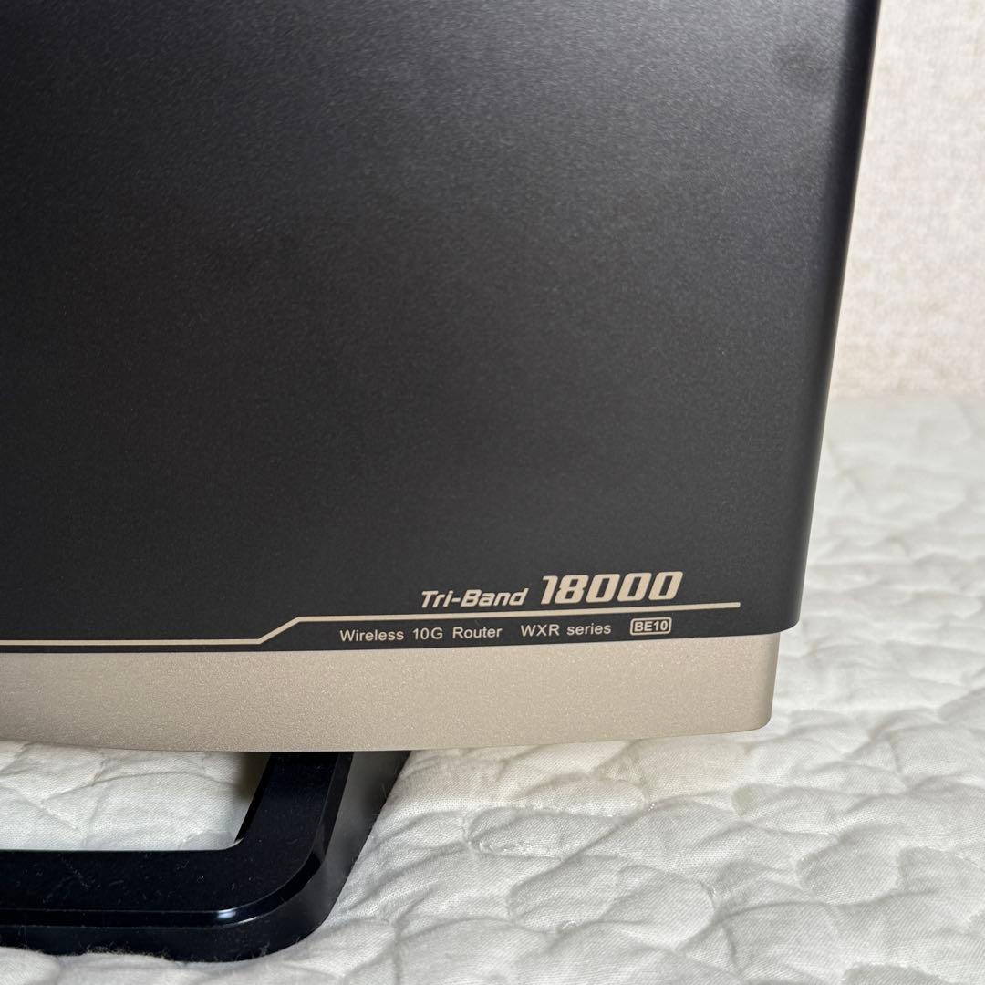 バッファロー　Wi-Fi 7対応トライバンドルーター WXR18000BE10P