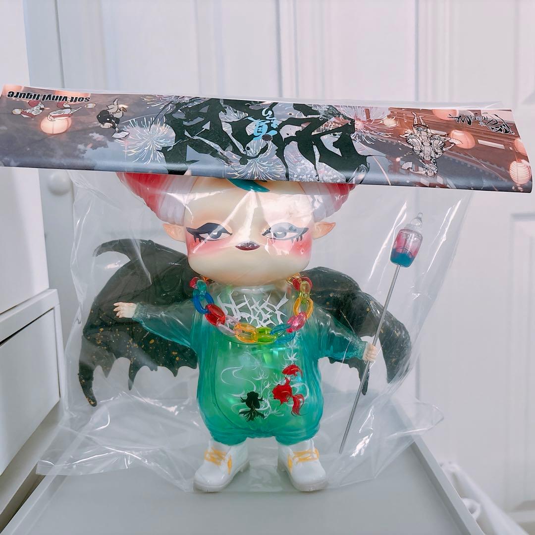 デビィ　ソフビ MAマン　金魚