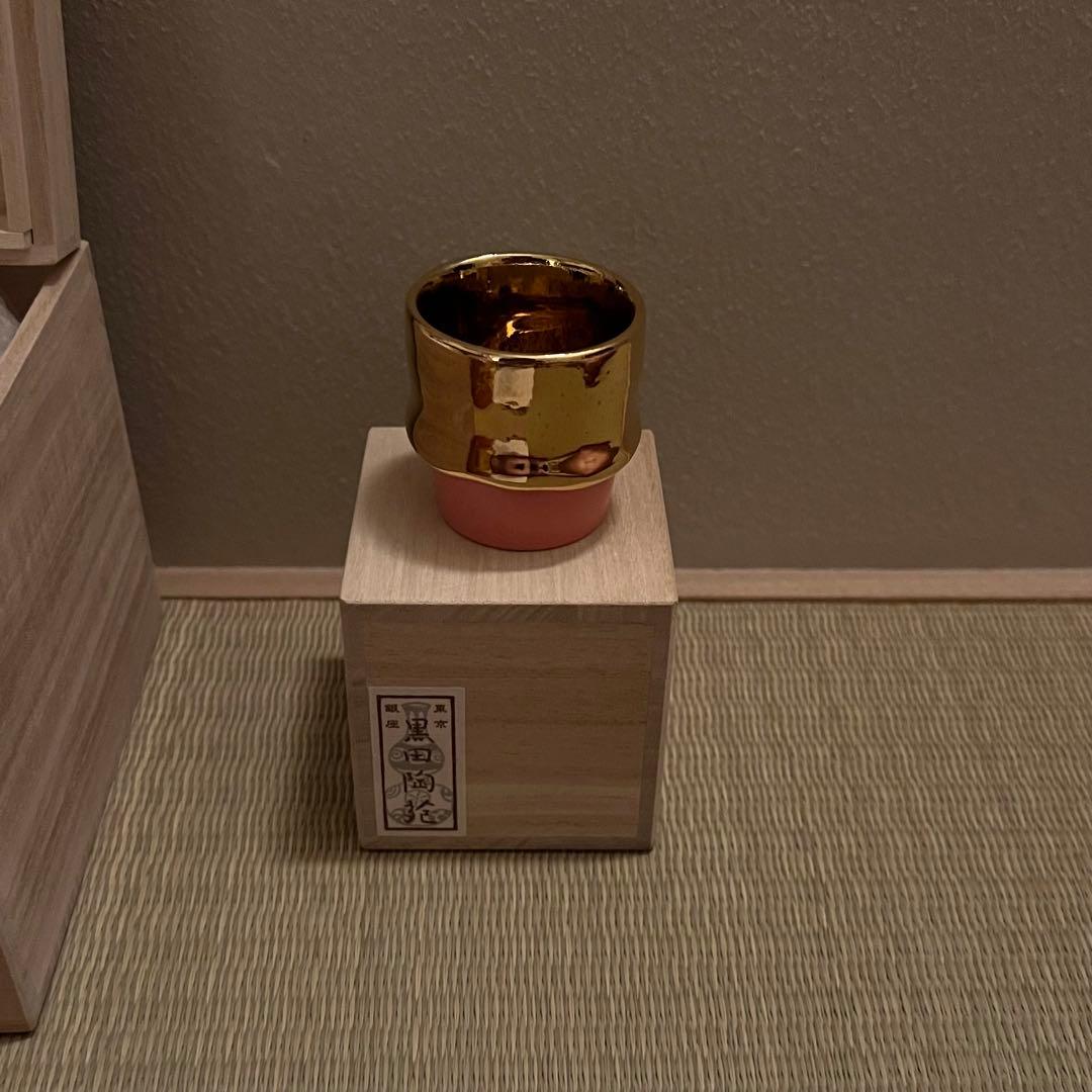 桑田卓郎 湯呑み ぐい呑み 共箱 Takuro Kuwata