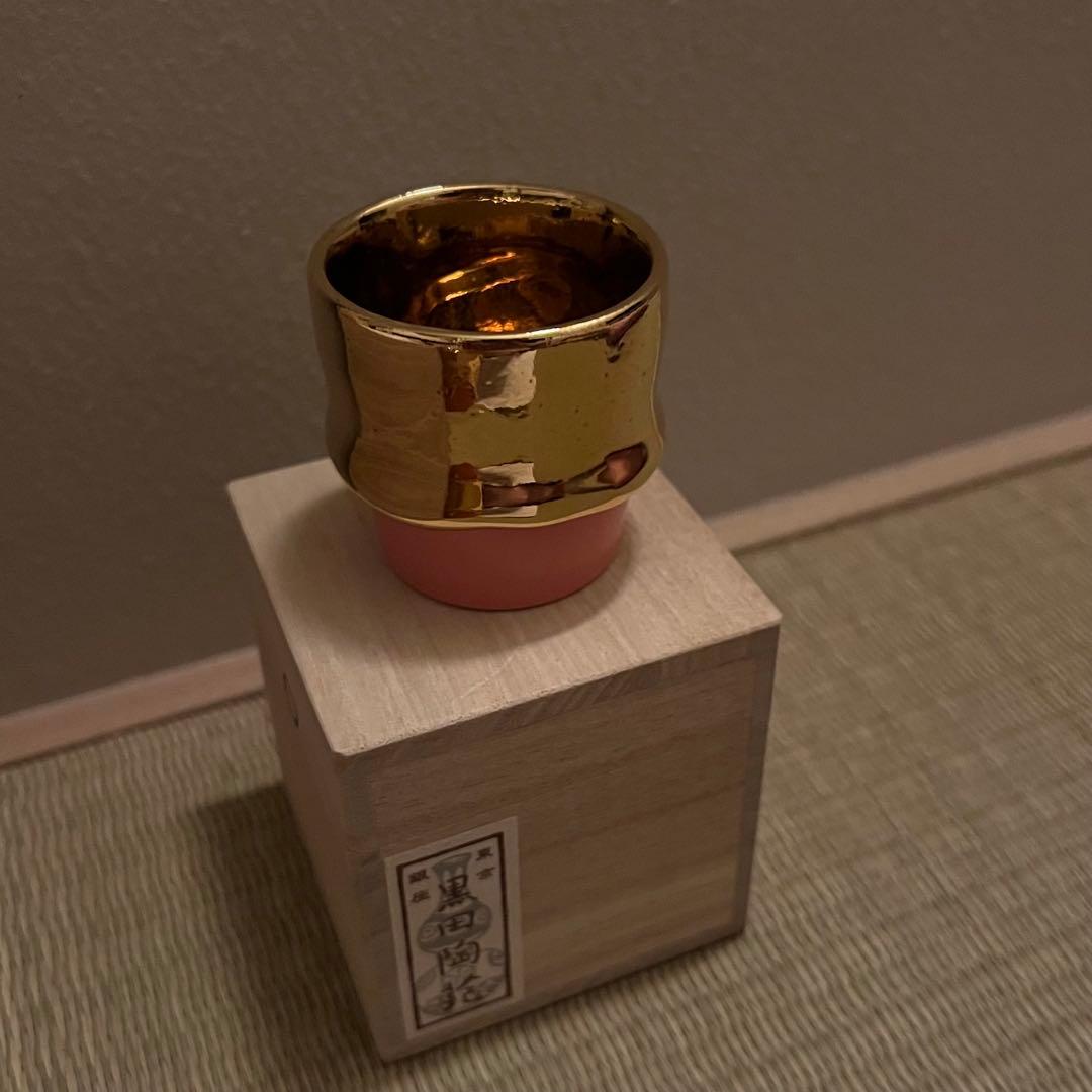 桑田卓郎 湯呑み ぐい呑み 共箱 Takuro Kuwata