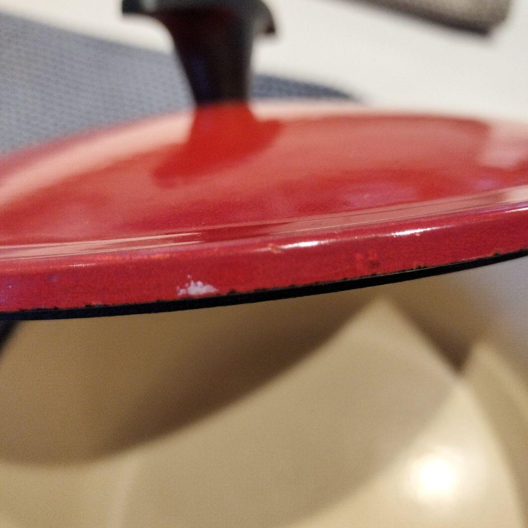 ル・クルーゼ赤22センチ鍋