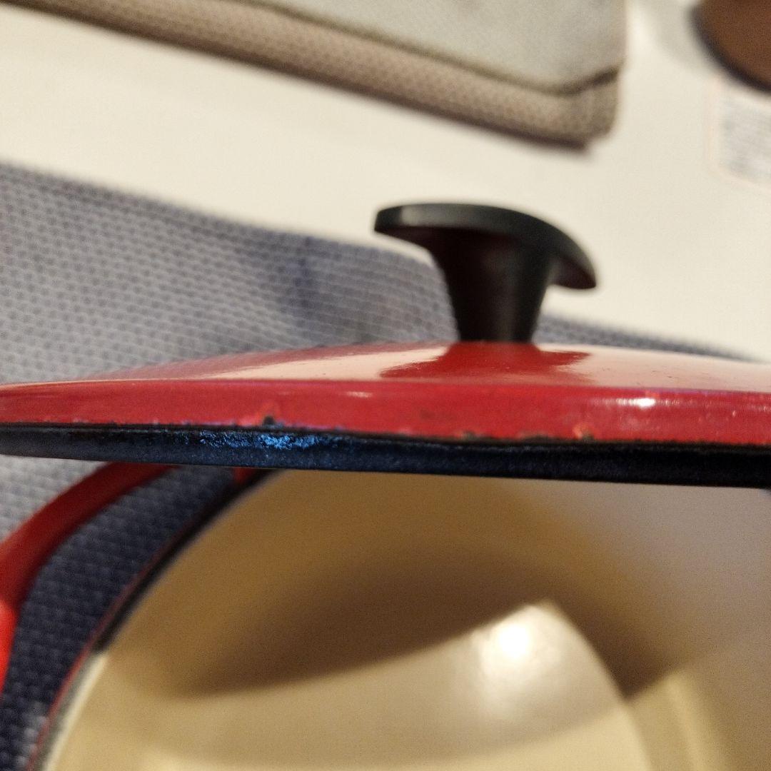 ル・クルーゼ赤22センチ鍋