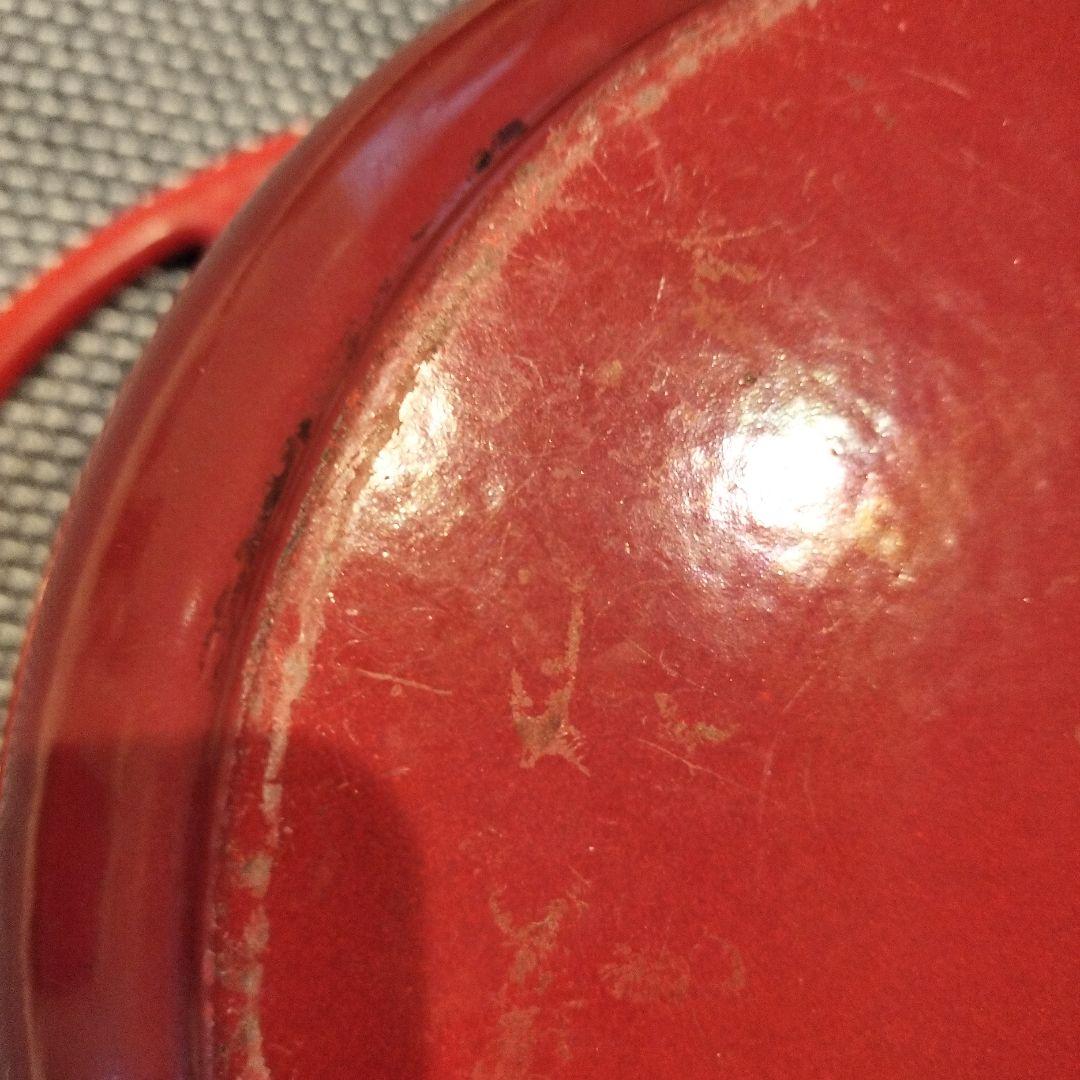 ル・クルーゼ赤22センチ鍋