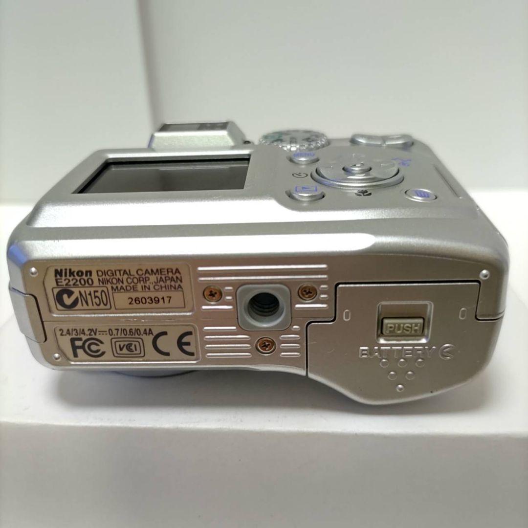 動作確認済み ニコン COOLPIX 2200 オールドコンデジ デジカメ