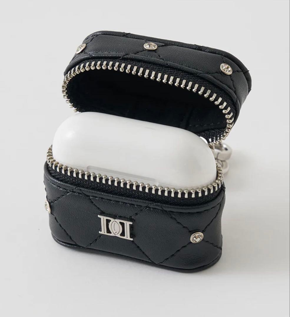 Darich ダーリッチ　キルティングビジューAirPodsケース