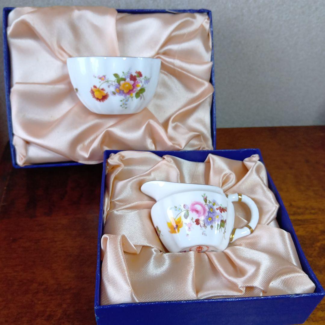 ロイヤルクラウンダービー ダービーポジー ミニチュアティーセット