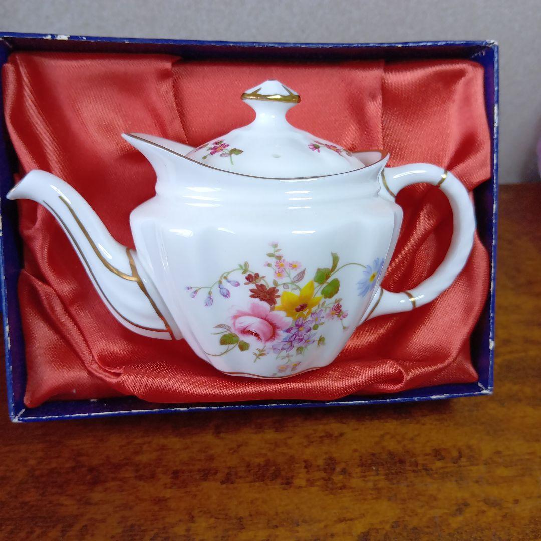 ロイヤルクラウンダービー ダービーポジー ミニチュアティーセット