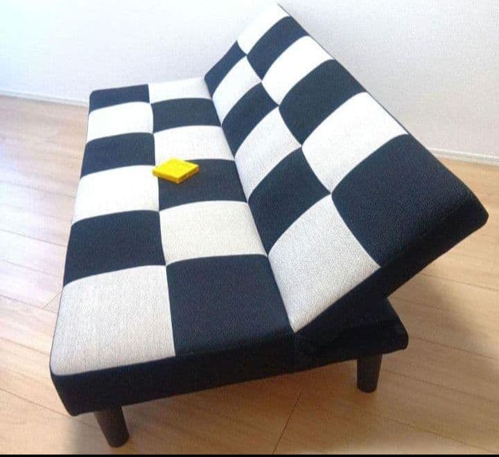 【直接引取り限定】中古美品　3人掛け　ソファベッド