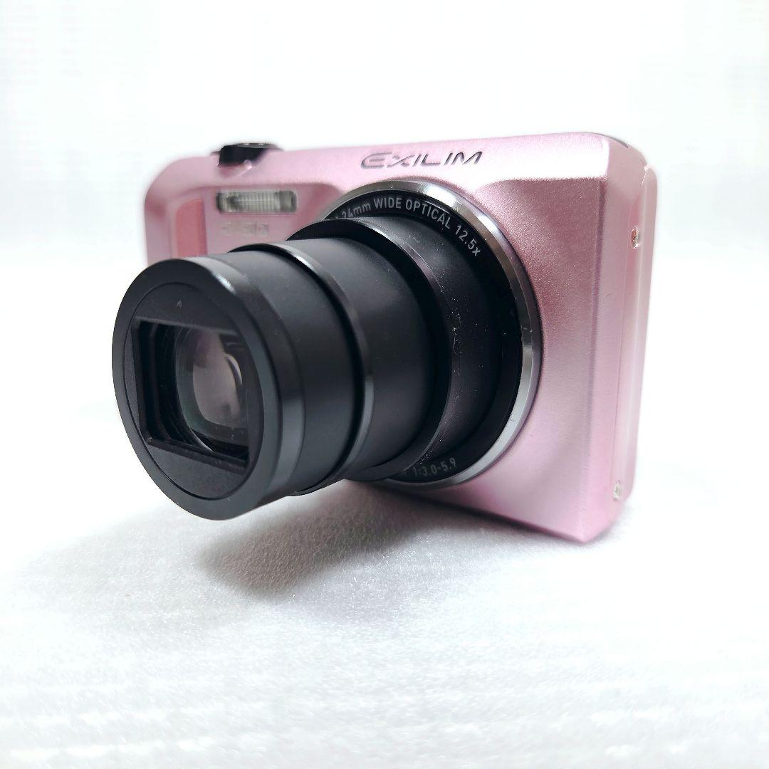 【美品】CASIO EXILIM EX-ZR400 ピンク 高性能コンデジ
