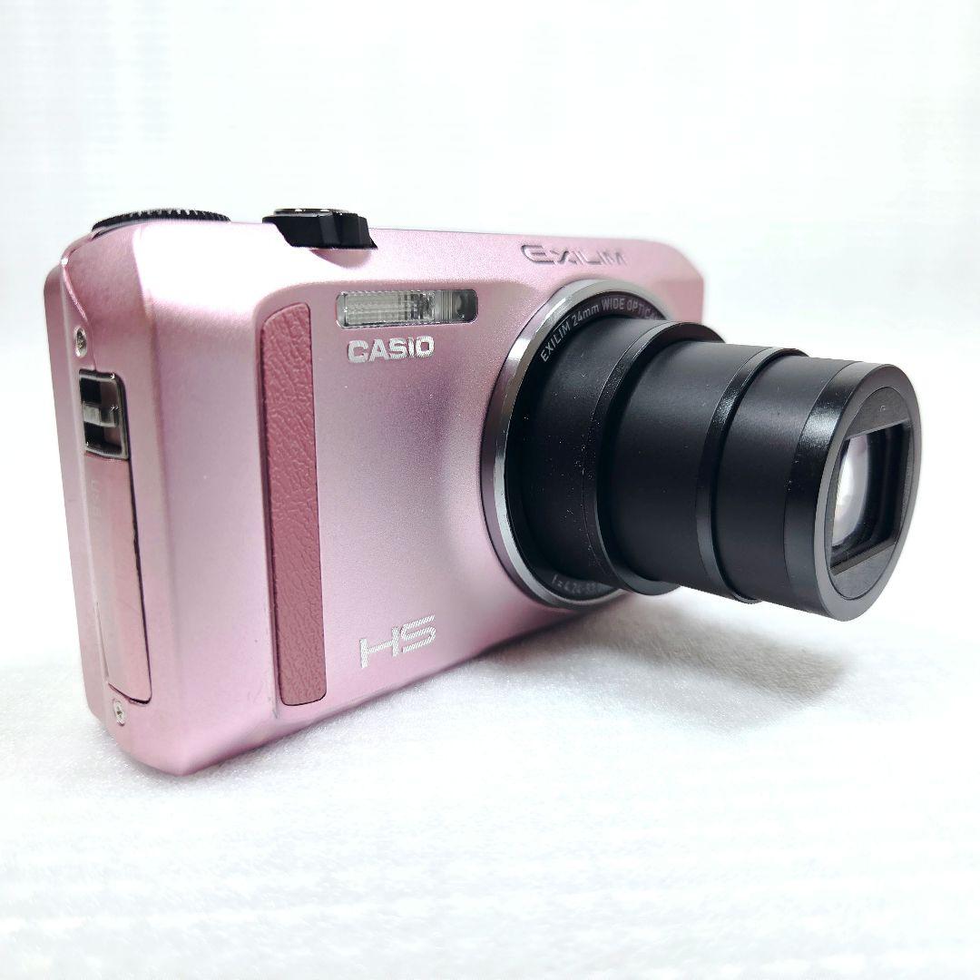 【美品】CASIO EXILIM EX-ZR400 ピンク 高性能コンデジ