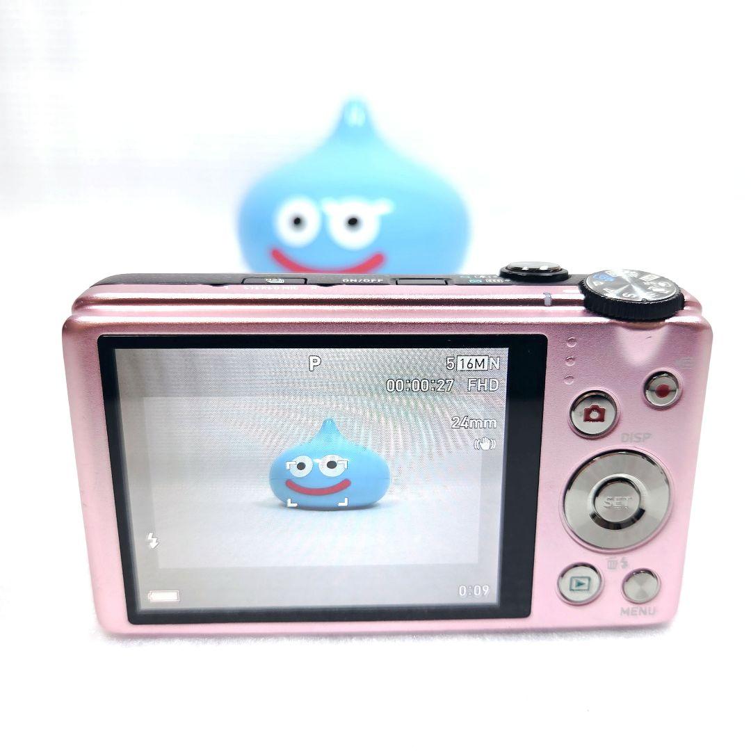 【美品】CASIO EXILIM EX-ZR400 ピンク 高性能コンデジ