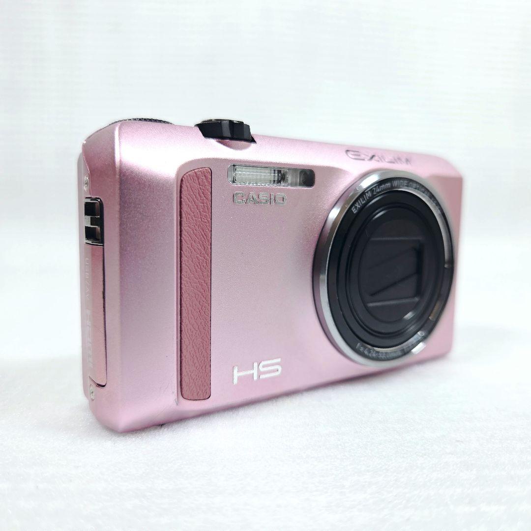 【美品】CASIO EXILIM EX-ZR400 ピンク 高性能コンデジ