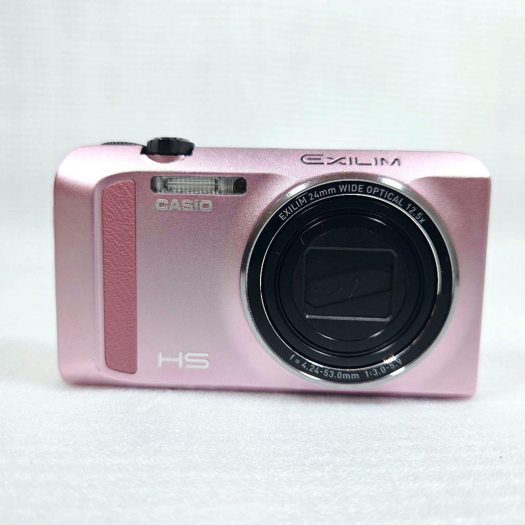 【美品】CASIO EXILIM EX-ZR400 ピンク 高性能コンデジ