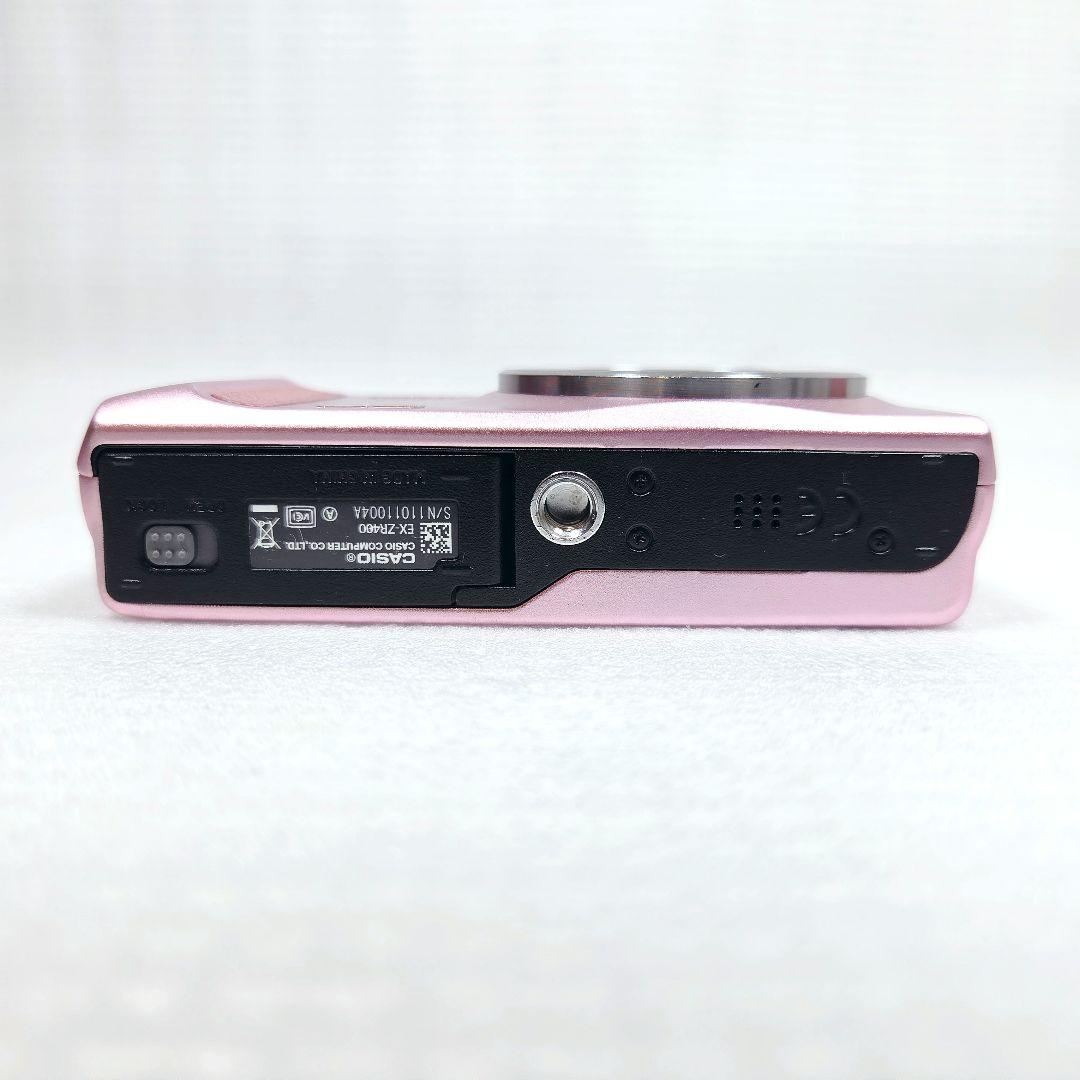 【美品】CASIO EXILIM EX-ZR400 ピンク 高性能コンデジ