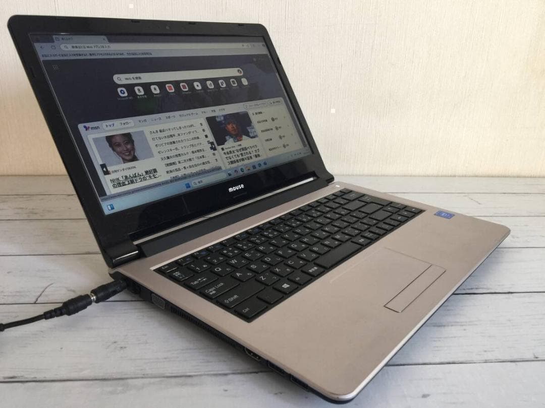マウス LB-B420SN 14型TFT液晶　薄型・コンパクト ノートパソコン