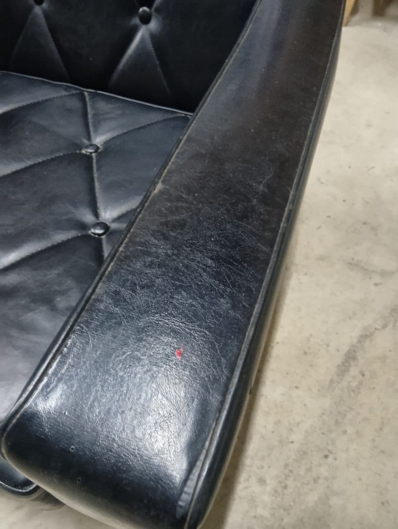 ★希少！ビンテージ カリモク60 ロビーチェア1シータースタンダードブラック