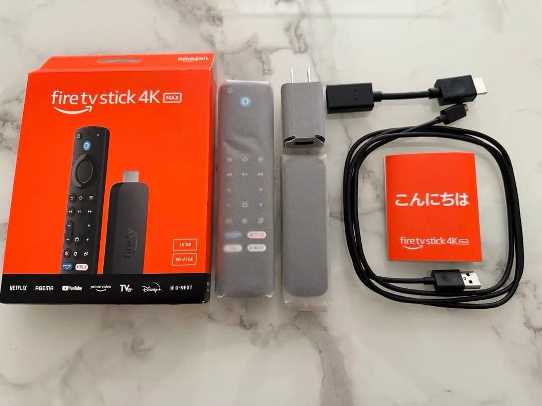 未使用品　アマゾン　ファイヤースティック4KMAX 最上位モデル　第2世代