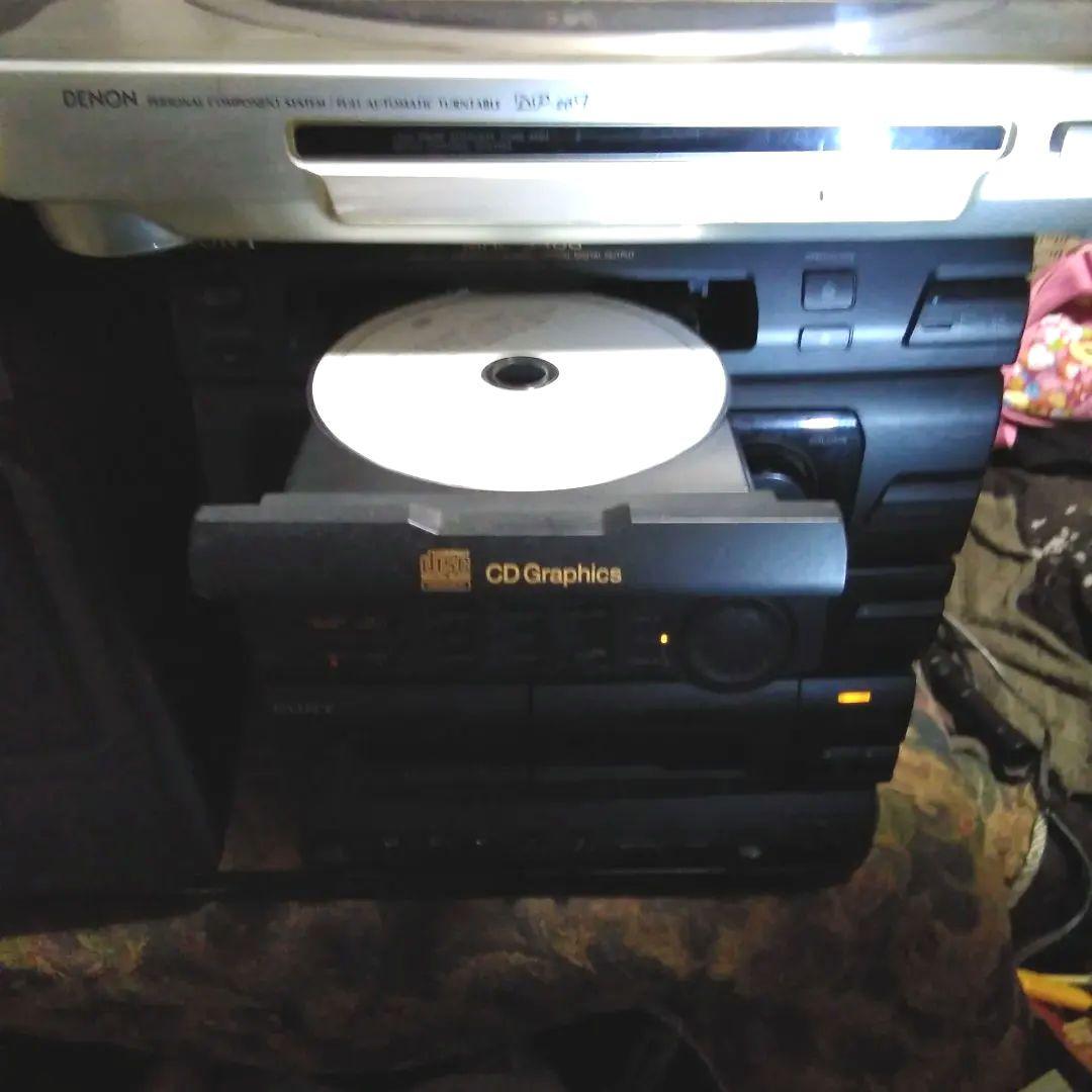 ▲ソニー❗CD Wカセットコンポ&デノンプレーヤー&ダイヤトーンスピーカーセット