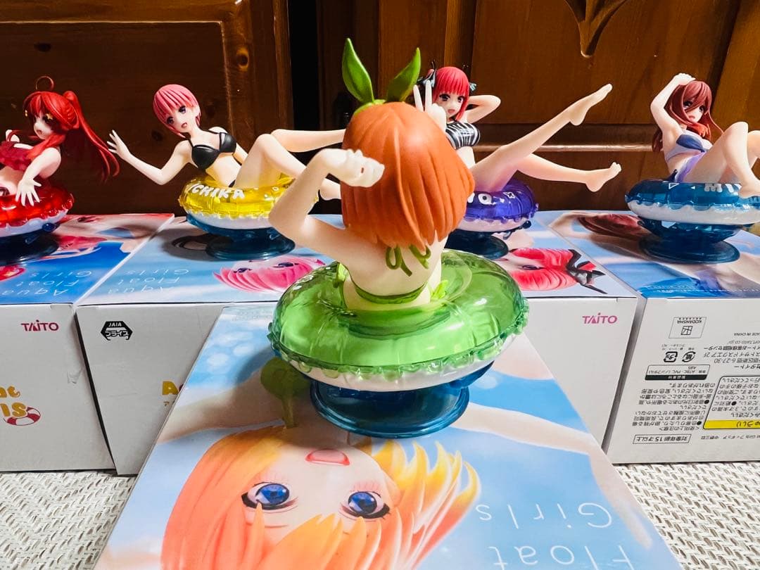 【美品】五等分の花嫁 フィギュア Aqua Float Girls5体セット