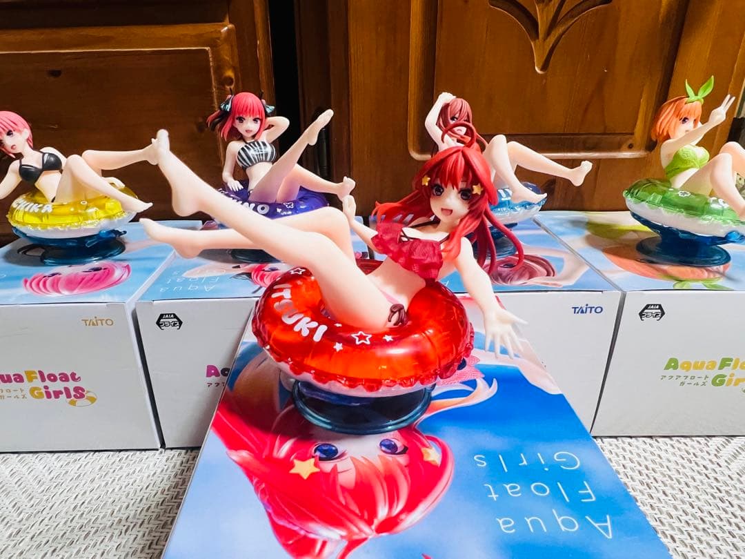 【美品】五等分の花嫁 フィギュア Aqua Float Girls5体セット