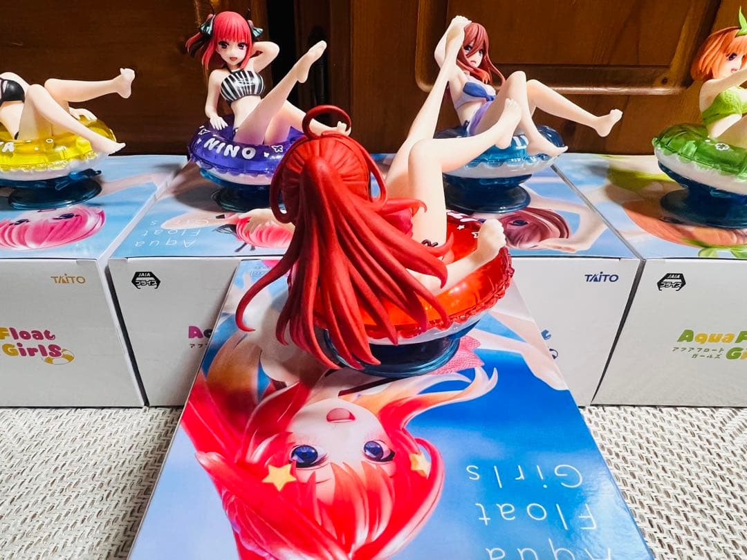 【美品】五等分の花嫁 フィギュア Aqua Float Girls5体セット