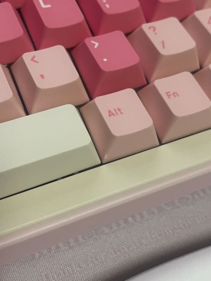 yunzii b75 pro キーボード ピンク