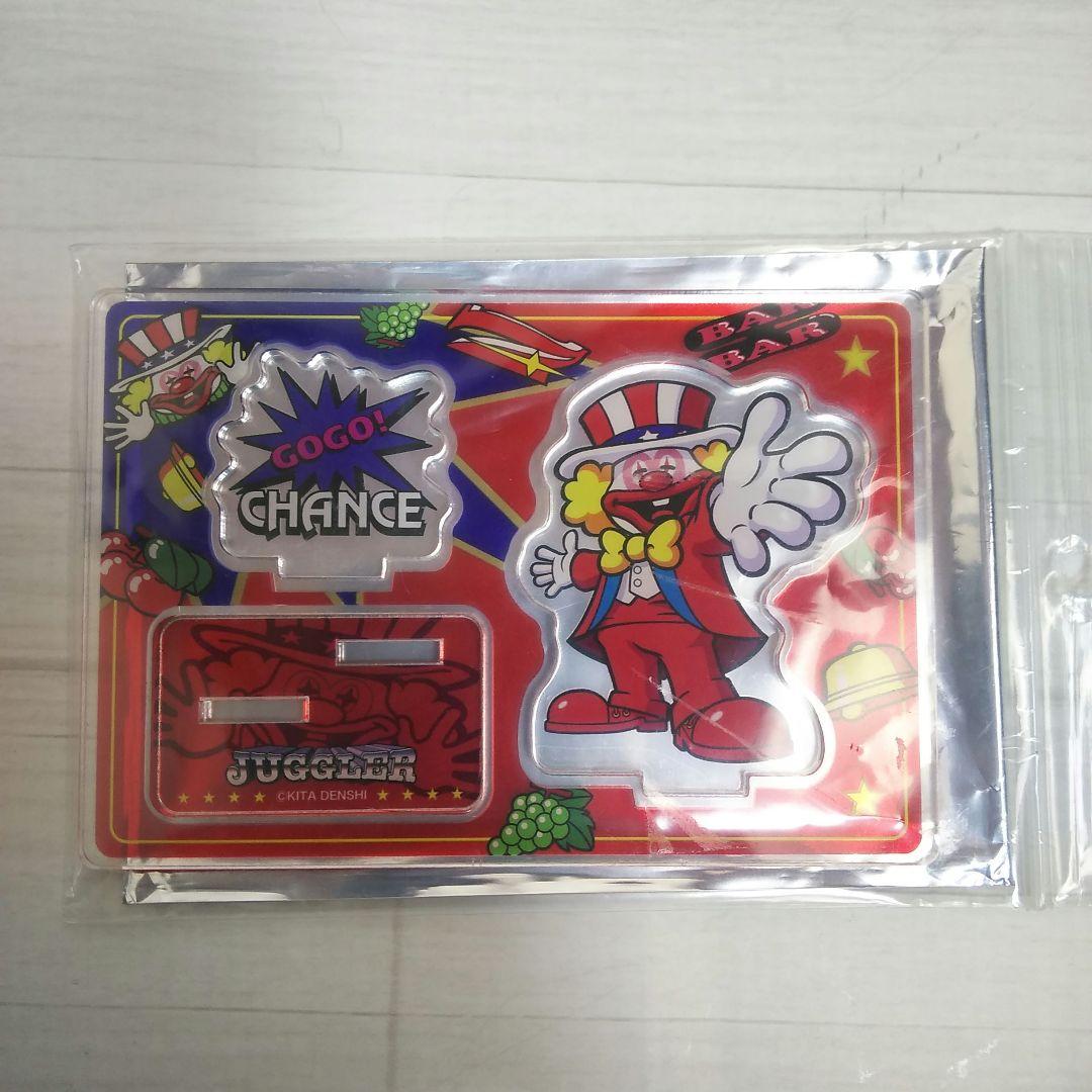 【新品未組立】北電子 ジャグラー アクリルスタンド 5点セット