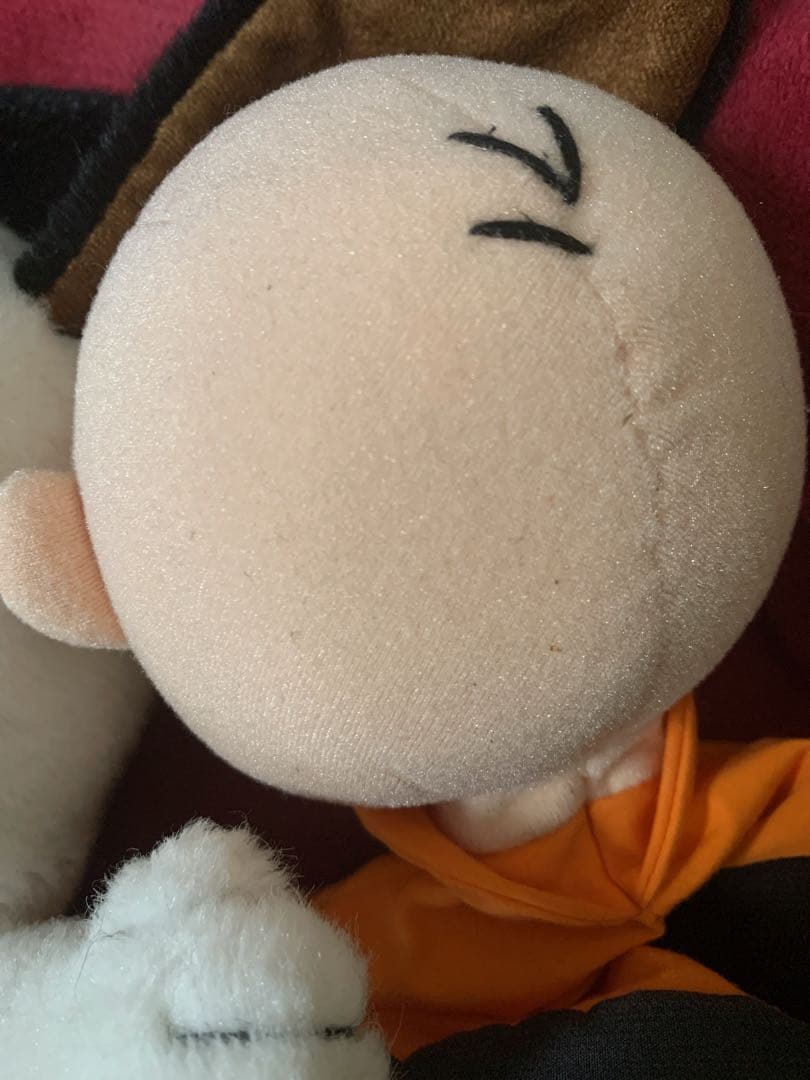 スヌーピー　チャーリーブラウン　レトロぬいぐるみ　ハンドパペット