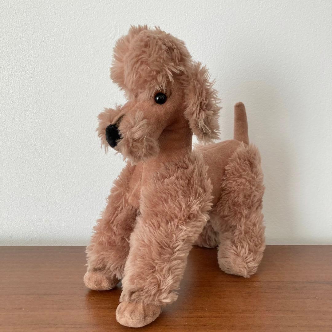 オールドシュタイフ　プードル　シュタイフ　ぬいぐるみ　ドイツ　ヴィンテージ
