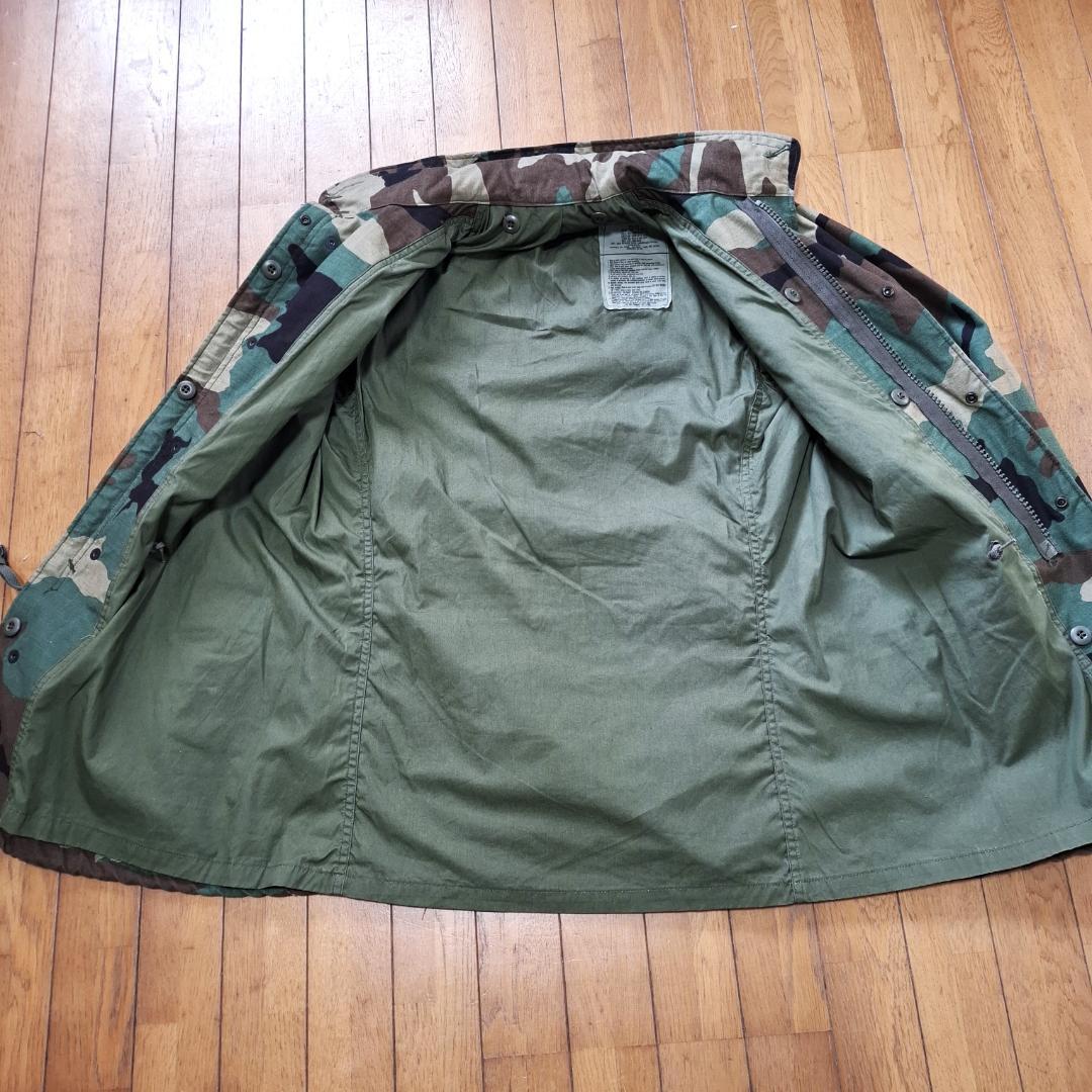 米軍実物　未使用　USMC　M-65ジャケット　4th ウッドランドサイズS-L