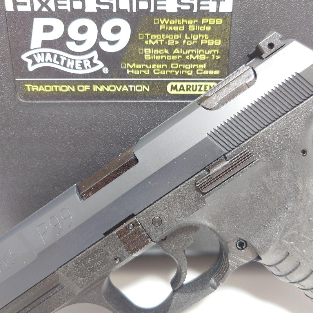 【開封品・ジャンク扱い】P99 WALTHER FIXED SLIDE ガスガン